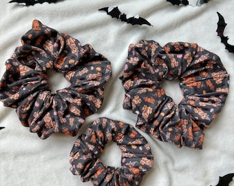 Halloween Doggies Scrunchie, Halloween Scrunchie, Fall Scrunchie, Soft Scrunchie,  Brynnbands,Fall Scrunchies, Fall Hair