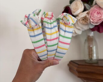 Seersucker Headband, Striped Headband
