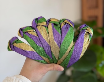 Mardi Gras Headband, Crawfish Headband, Mardi Gras Headwear, New Orleans carnival headband, Brynnbands, Hard Headband, Louisiana headband