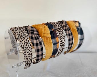 Women's Knotted Headbands, Fall  Headbands