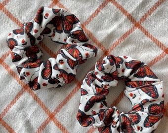 Butterfly  Scrunchie, Halloween Scrunchie, Fall Scrunchie, Soft Scrunchie,  Brynnbands,Fall Scrunchies, Fall Hair