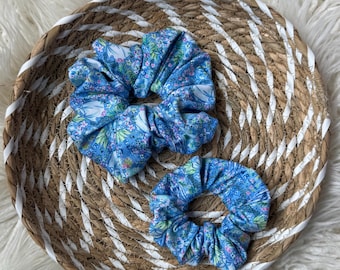 Blue Cindy, Magical Scrunchie, Vacation Scrunchie, Soft Scrunchie,  Brynnbands,