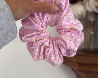 Pencil Bows Scrunchie: Back to School Hair Accessory