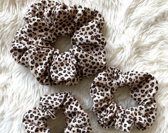 Cheetah Print Scrunchie, Cheetah Scrunchie, Fall Scrunchie, Soft Scrunchie,  Brynnbands,Fall Scrunchies, Fall Hair