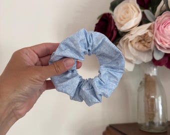 Light Chambray Scrunchie