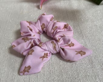 Pink Bunny Scrunchies, Easter Scrunchie, Springtime Scrunchie, Soft Scrunchie, Brynnband,  Easter Scrunchie, Easter Basket, Easter Bunny