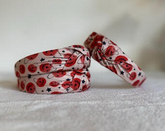 Pumpkin Buckets Headband, Halloween Headbands, Pumpkin Headbands, Top Knot Headband, Brynnbands, Hard Headband, Knotted Headband, Fall Hair