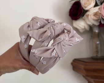 Neutral Floral Headband