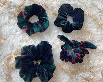 Velvet Scrunchie, Soft Scrunchie, Elastic Hair Tie Scrunchies, Homemade Scrunchy, Jumbo, Large, Gifts for Her, XXL Scrunchie, Brynnbands