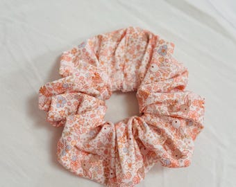 Floral Bunny Scrunchies, Easter Bunny Scrunchie, Springtime Scrunchie, Soft Scrunchie, Brynnbands, Fabric Hair Tie, Bunny Scrunchie
