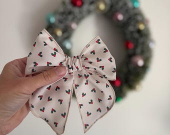 Greenery Bow Hair Clip: Fable Bow,