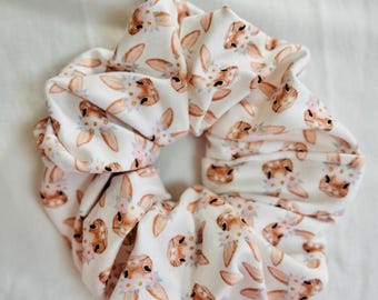 Easter Bunny Scrunchies, Bunny Scrunchie, Springtime Scrunchie, Soft Scrunchie, Brynnbands, Fabric Hair Tie, Easter Bunny Scrunchie