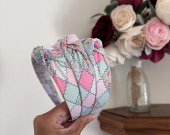 Tiny Hexagon Quilted Headband