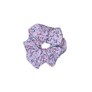 Tiny Stars Scrunchie, Oversized Scrunchie, Jumbo Scrunchie, Brynnbands, Hair Scrunchie, 90s Scrunchie, 4th of July Scrunchie