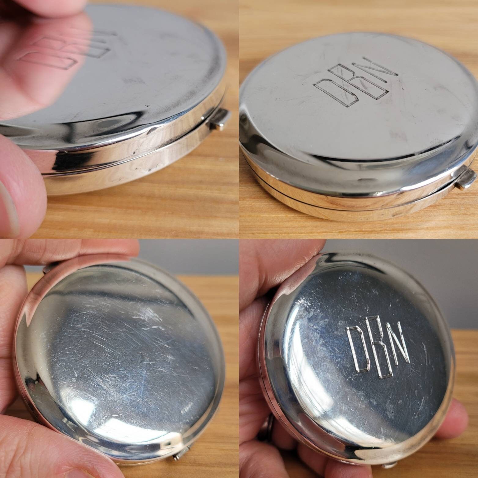 Vintage Tiffany and Company Sterling Silver Monogramed