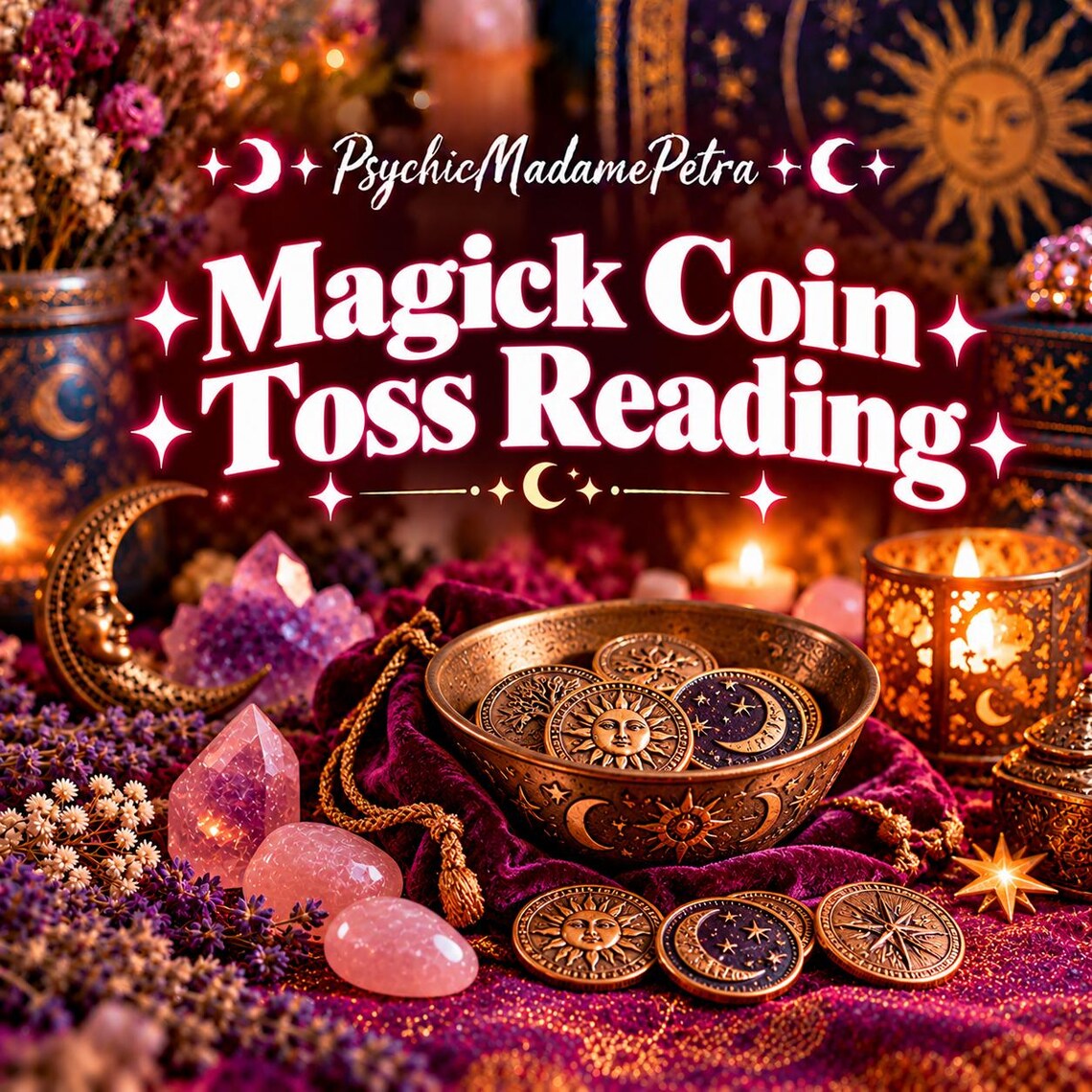 Bogr Magick Coin Toss Reading, Yes or No Psychic Answer and Channeled ...