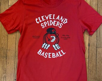Cleveland Spiders Baseball T-shirt — Vintage Team History