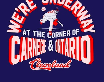 Cleveland Baseball Shirt, Funny Game Day Tee, Ohio Fan Shirt Carnegie Ontario