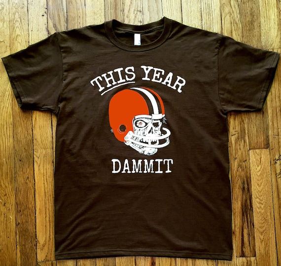 Football Helmet Skull Orange Brown & White T-Shirt 2 Football Helmet Skull Orange Brown & White T-Shirt 2