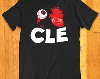 Cleveland Eye Heart CLE — Anatomical I Love Cleveland Design