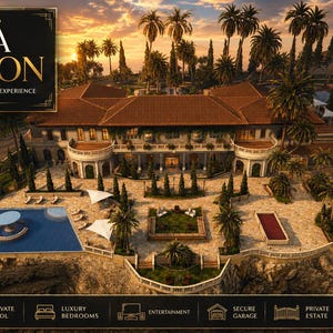 Mega Mansion| Fivem mlo | Mlo | Optimized| Roleplay | High quality|