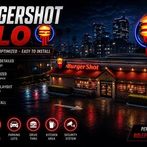 BurgerShot | FiveM MLO | MLO | Optimiert | Rollenspiel | Hohe Qualität