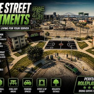 Groove Street Apartment| Fivem mlo | Mlo | Optimized| Roleplay | High quality|