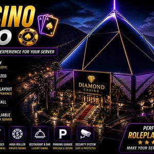 Diamond Casino| Fivem mlo | Mlo | Optimized| Roleplay | High quality|