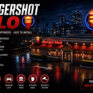 BurgerShot| Fivem mlo | Mlo | Optimized| Roleplay | High quality|