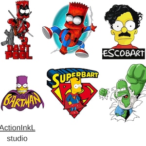 The Simpsons Svg, The Simpsons Vector, The Simpsons Tshirt Prints, The Simpons Cut File, The Simpsons Images, Cartoon SVG, Cartoon Images