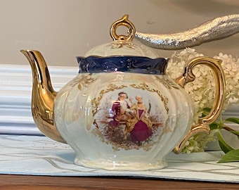 Vintage MTK Tohki Lustreware Teapot Made in Japan