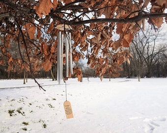 Apollo Arts Memorial Wind Chimes in Silver