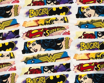 Wonder Woman DC Comics Heroines Cotton Fabric