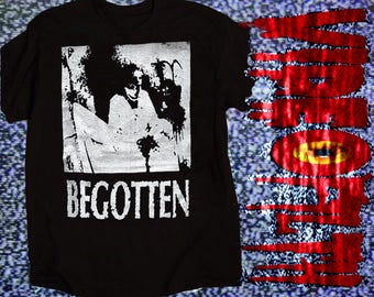 Begotten Hand Pulled Silk Screen Pre-Shrunk Cotton Shirt