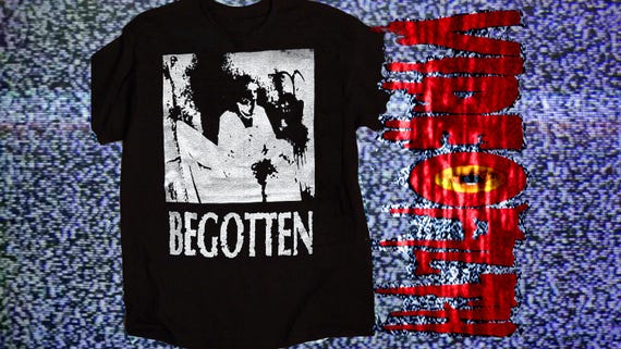 Begotten Hand Pulled Silk Screen Pre-Shrunk Cotton Shirt