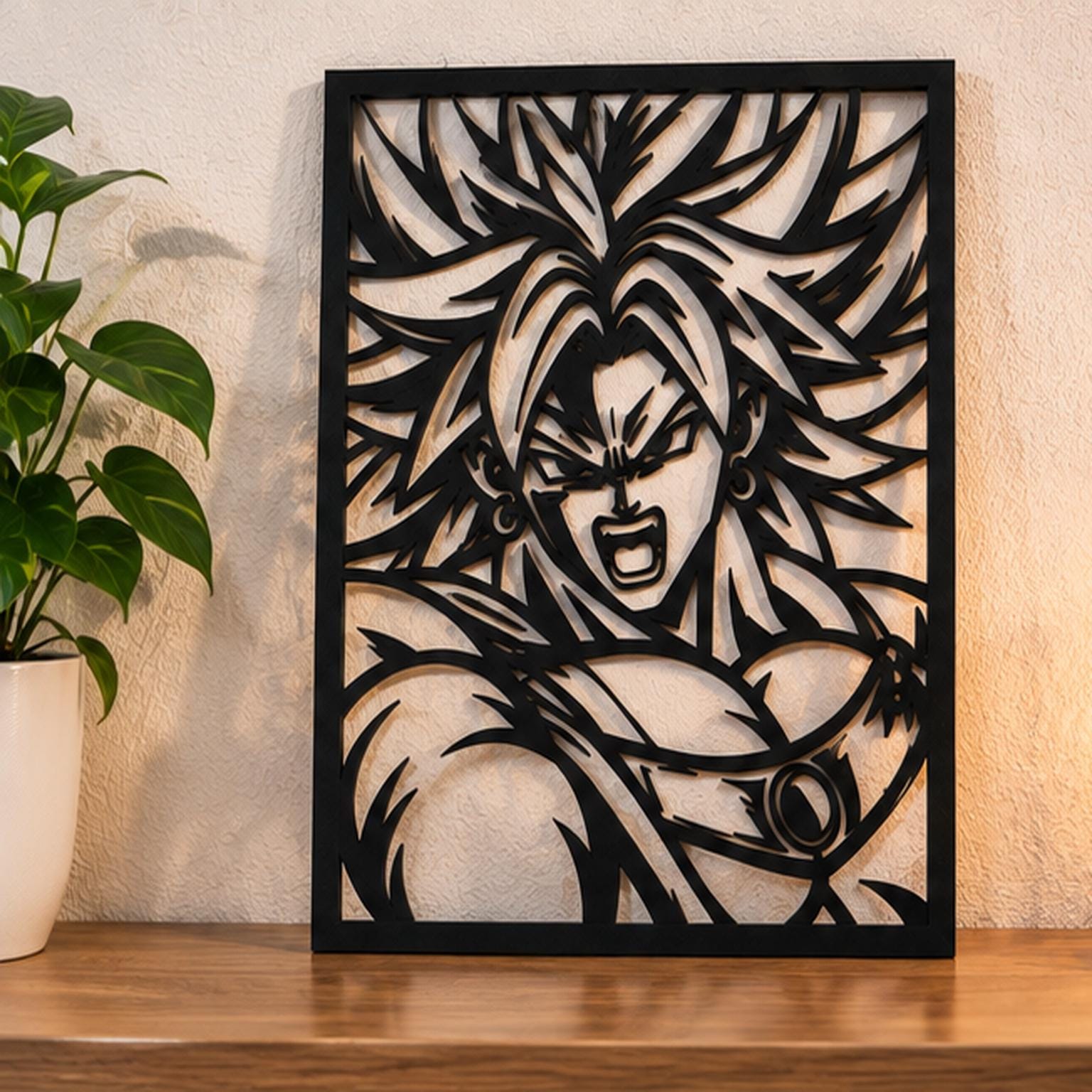 Dragon Ball Z Cutout - Etsy