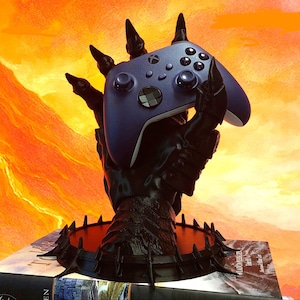 Sauron Controller Holder 3D Printed Hand of the Dark Lord for Xbox, PlayStation, Switch Epic Gaming Decor & Accessories Gift