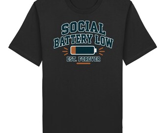 Social battery - Organic Shirt