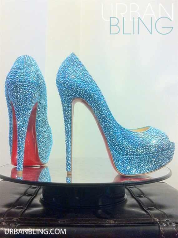 swarovski crystal shoes – Christian Louboutin Strass & Crystal shoes