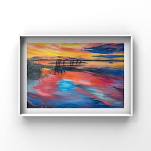 After the Row, Welcoming Dawn - 8x10 signed print
