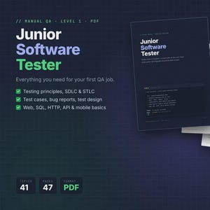 Junior Software Tester Notes