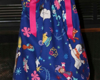 Frosty the Snowman Pillowcase Dress Size 4T and 5 only:CD015