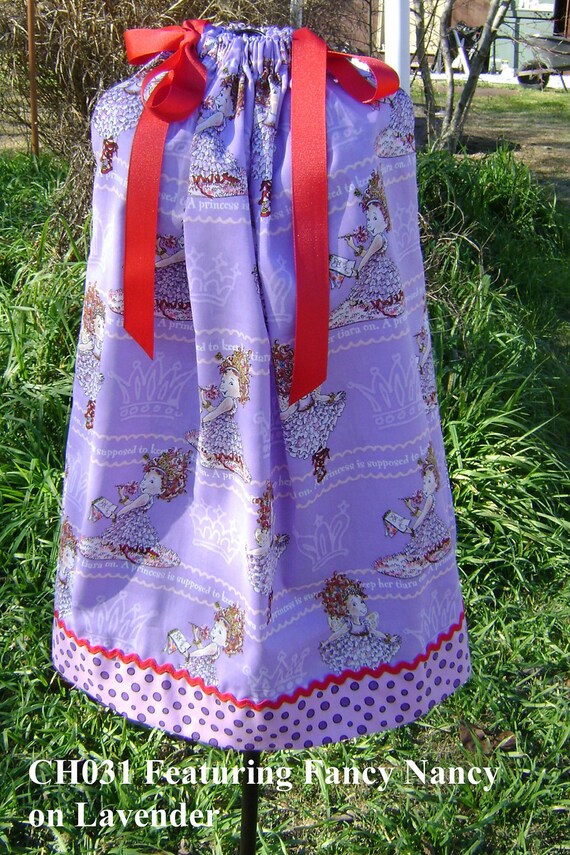 fancy nancy pillowcase