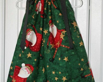 Roly Poly Santa Pillowcase Dress Size 3T Only :CD008