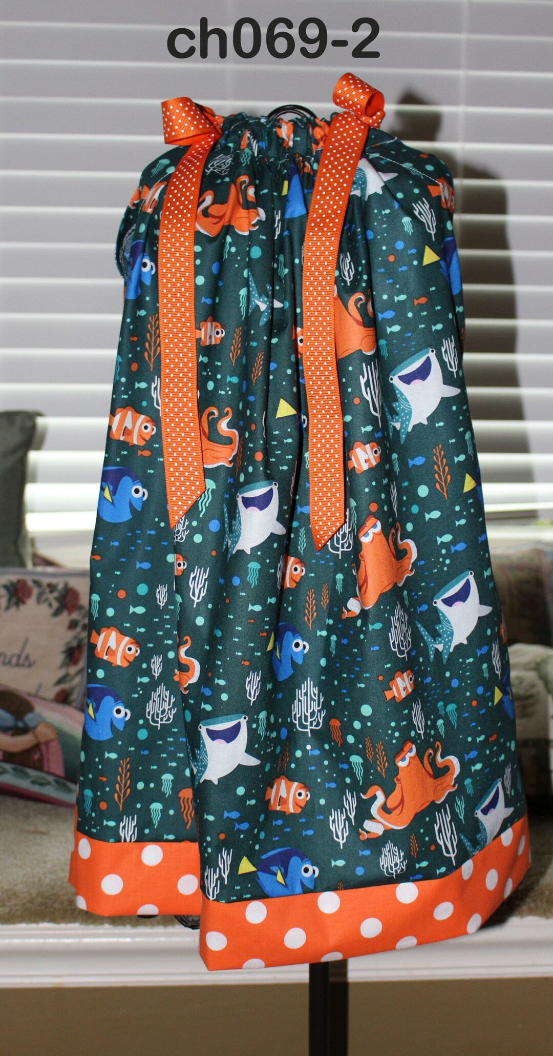 Boutique Pillow Case Dress Featuring Dory and Her Friends Etsy