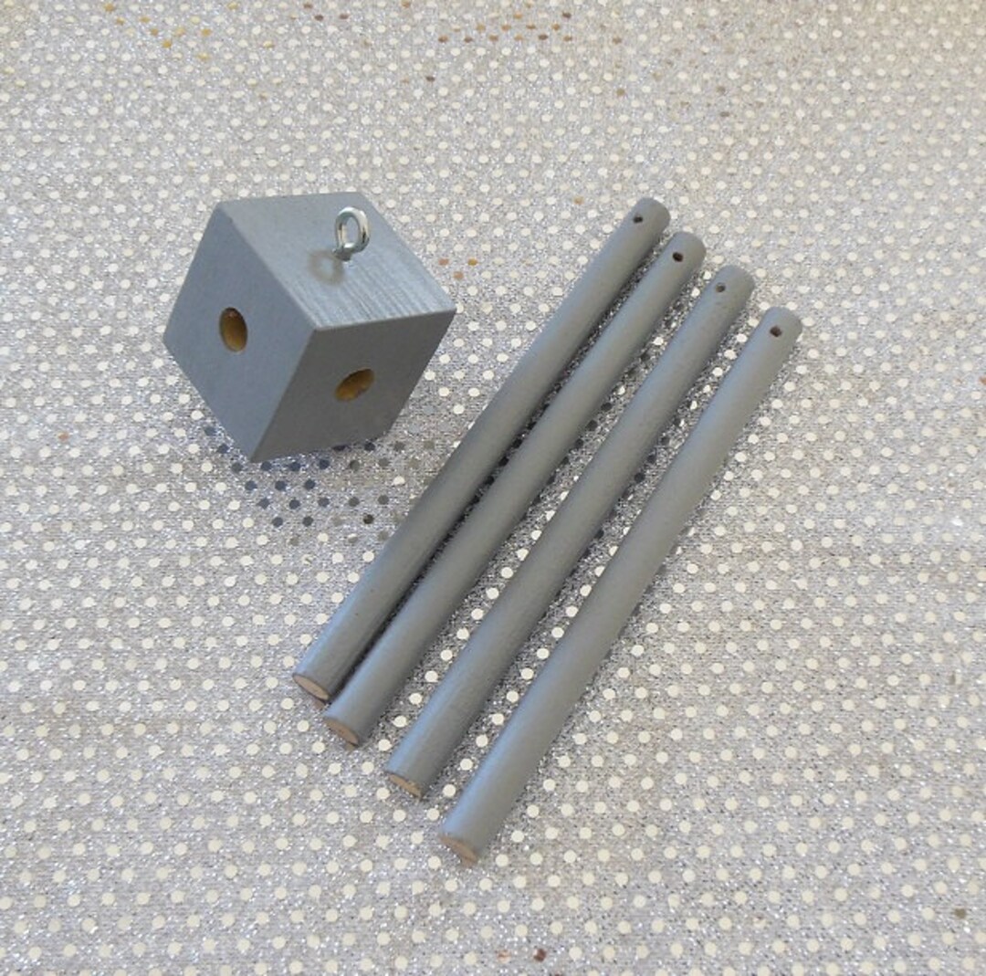 Grey Baby Mobile / Diy Baby Mobile Kit / Crib Mobile / Crib Mobile Kit