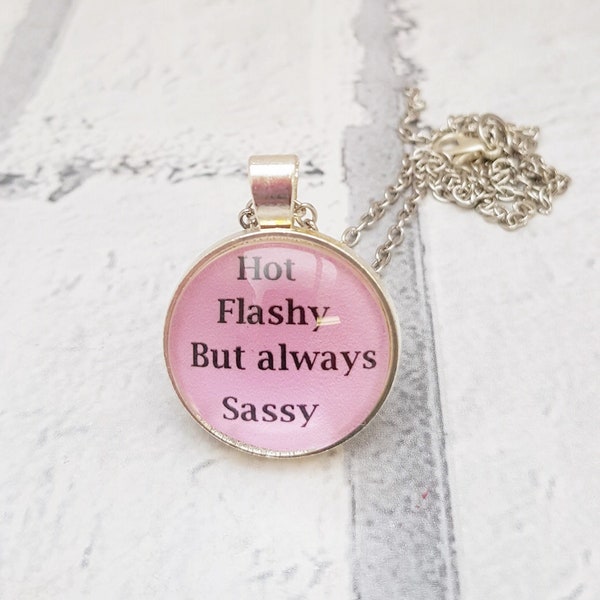 Hot Flash Necklaces Etsy