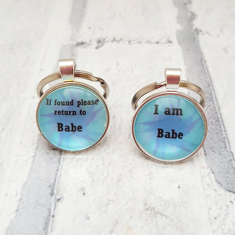 Matching keychains couples keyring couples gift set of 2 Etsy