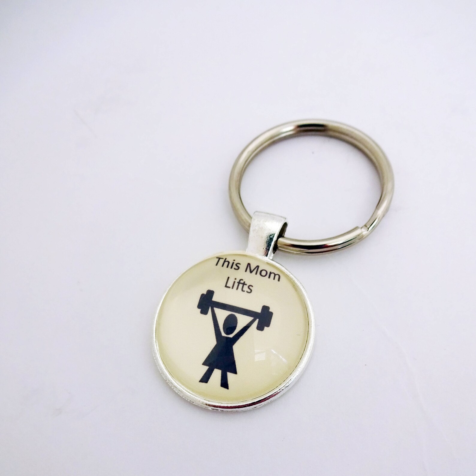 Fitness Mom Keyring Mum Keychain Fitness Key Fob Gym Bag Etsy