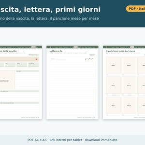 Digital Pregnancy Diary PDF A4 and A5 | Week-by-Week Pregnancy Planner, Printable Pregnancy Diary for Expectant Mothers, Gift for Expectant Mothers image 6